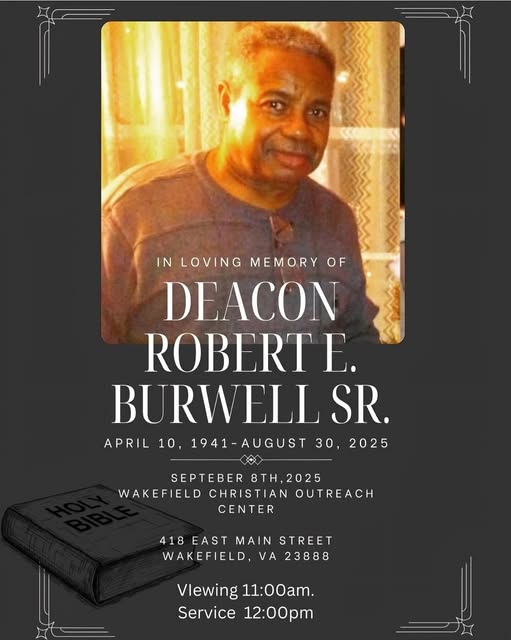 Remembering Deacon Robert Burwell: A Faithful Servant Called Home